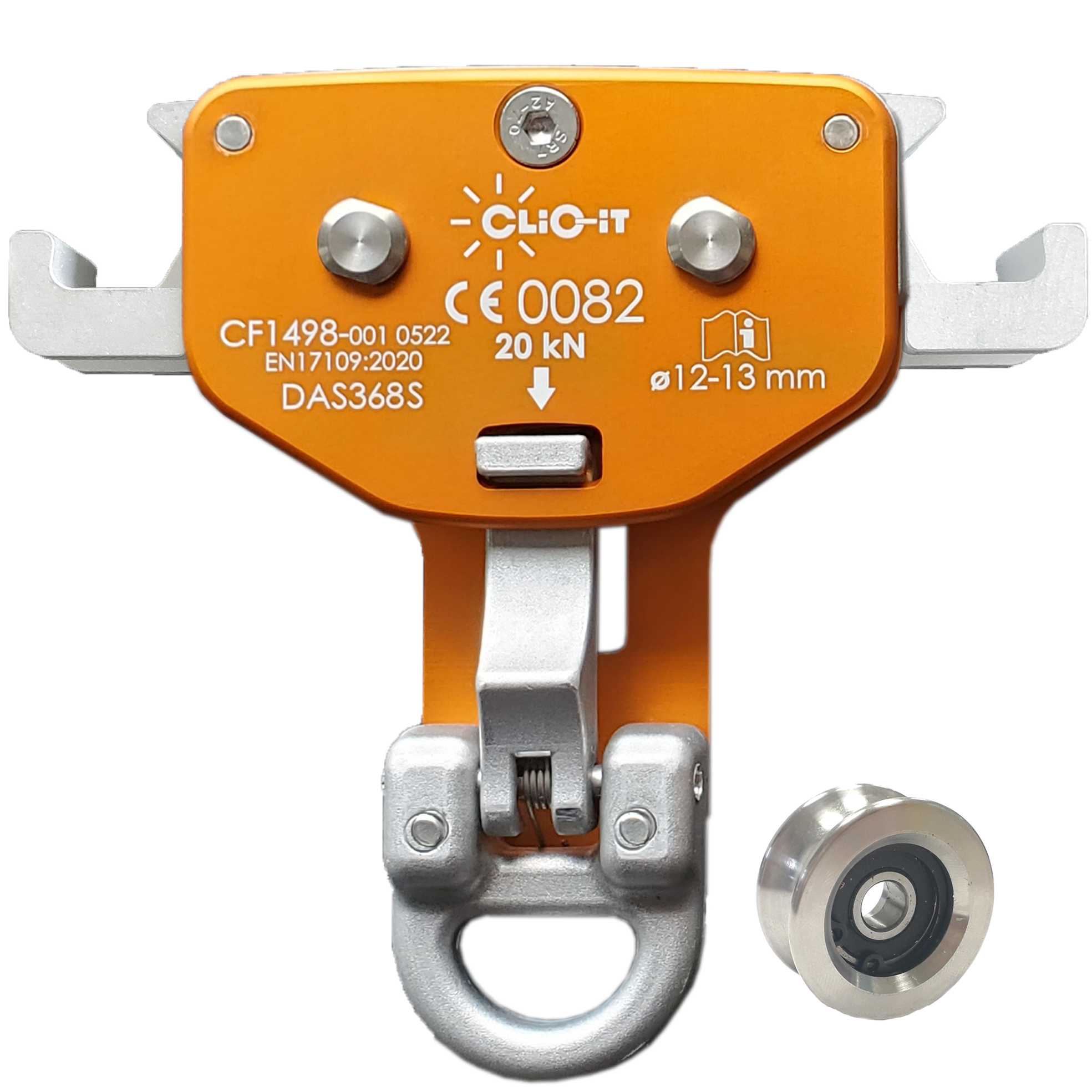 C-ZiP LOCK XTREM Zipline Pulley with Sling & C-Holder | Up to 400m