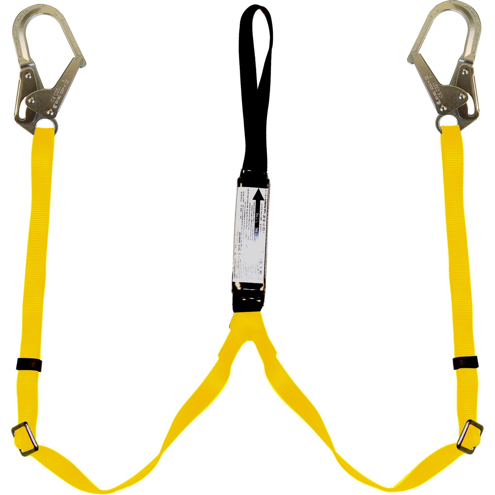 Adjustable Dual Leg Fall Arrest Lanyards