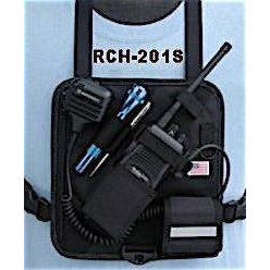 Holsterguy 4 Point Radio Chest Harness with Velcro Pouch - Aerial Adventure Tech