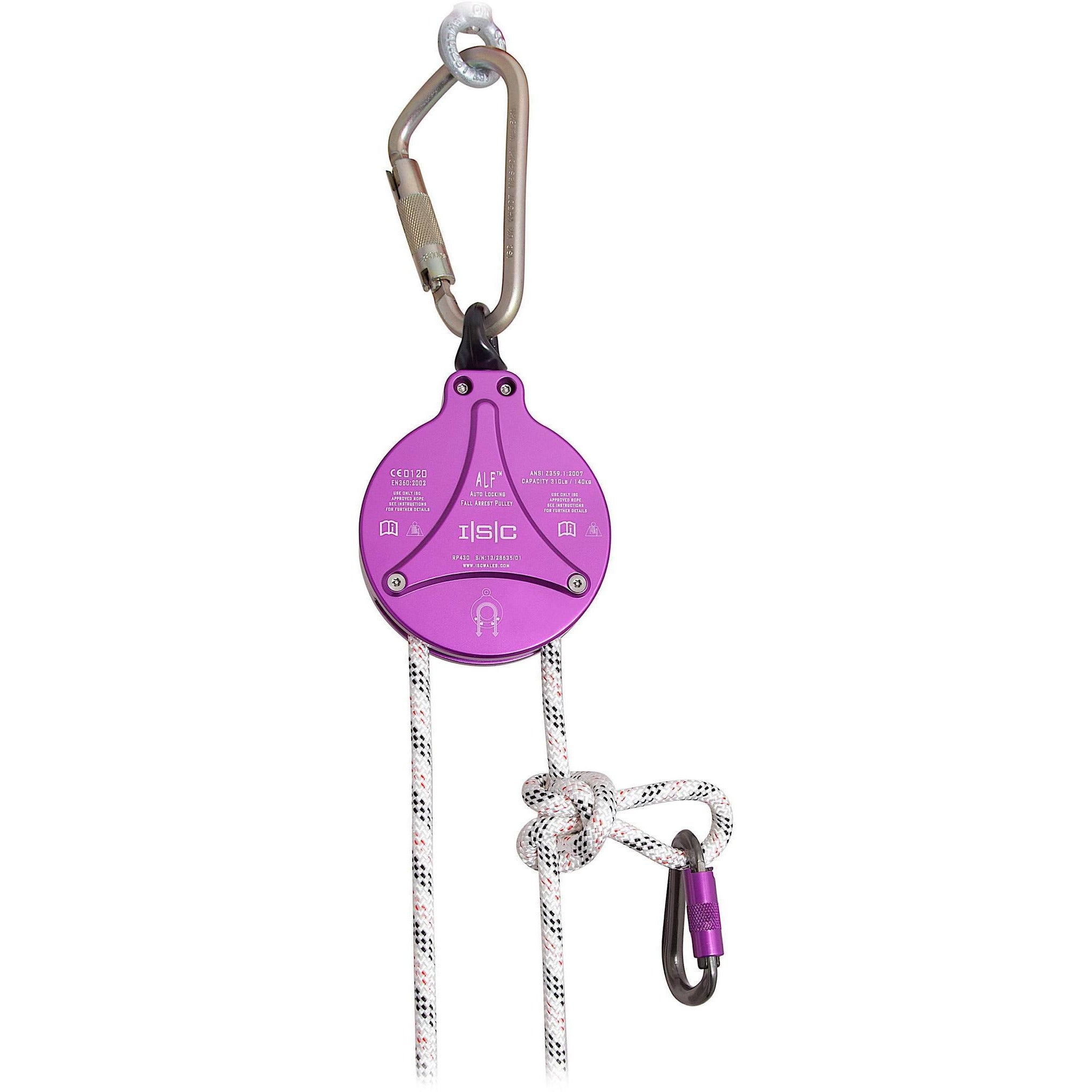 ISC ALF Climb Assist Pulley - Aerial Adventure Tech