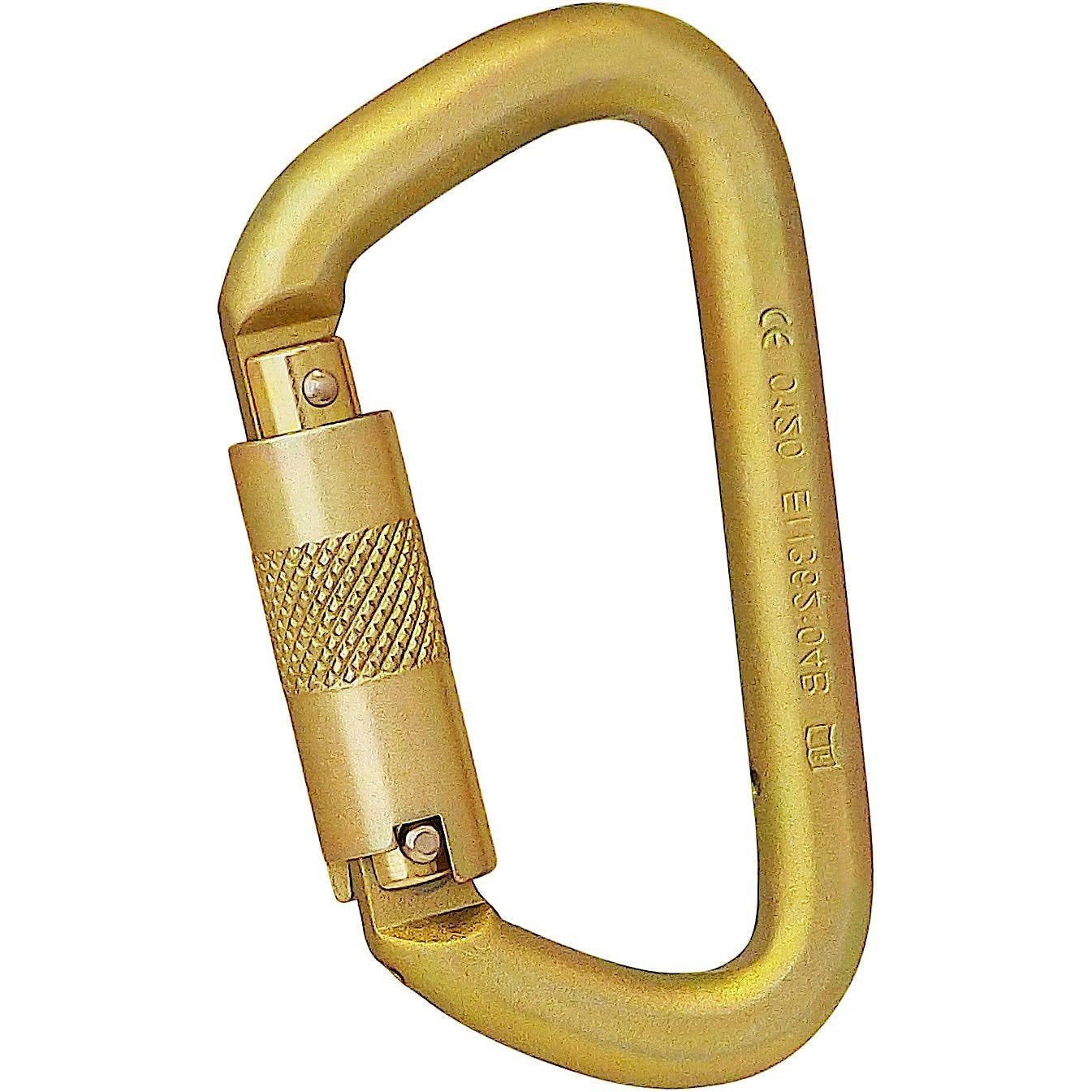 ISC Steel Offset D Carabiner | Aerial Adventure Tech