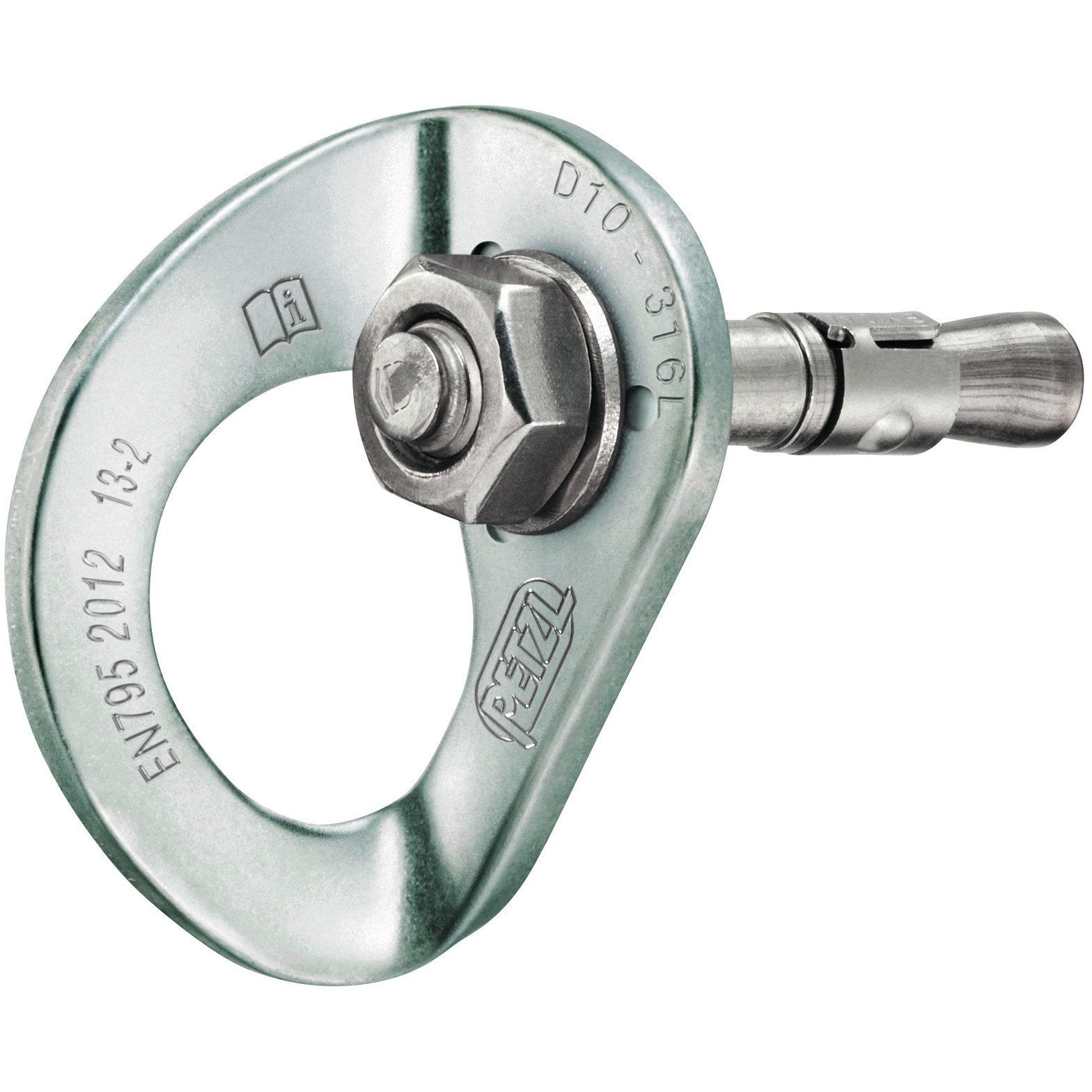 Petzl Coeur Bolt Stainless Hanger - Aerial Adventure Tech