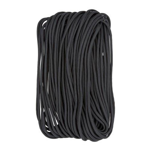 Black 550 Paracord 550 Type III (100 meters)