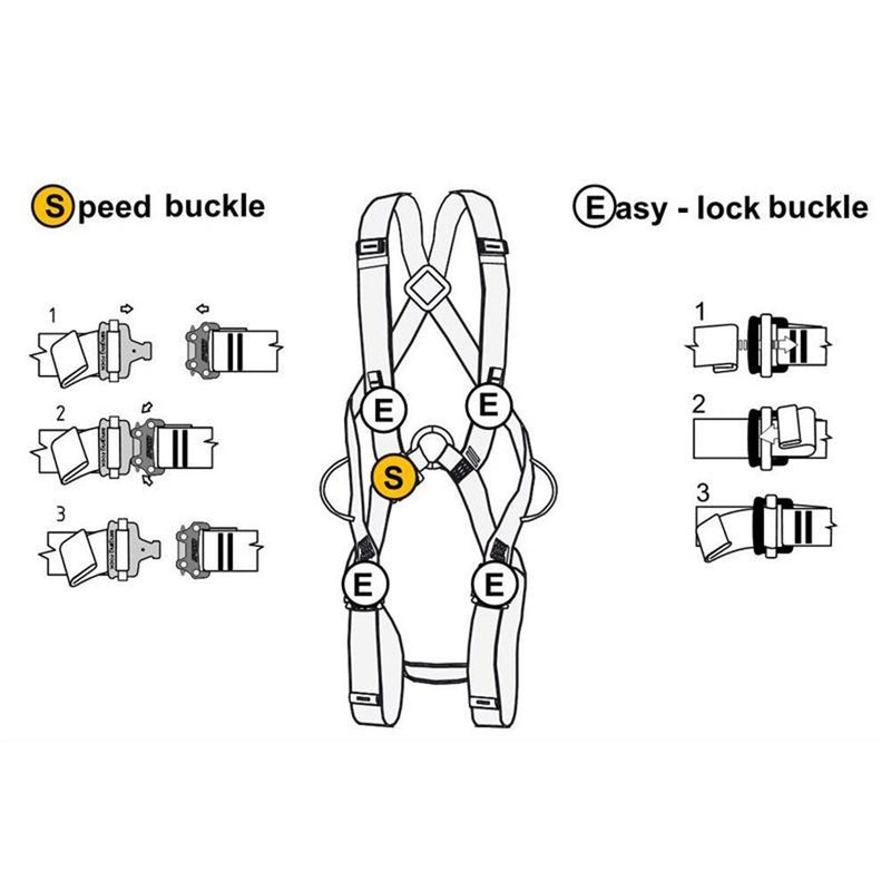 SINGING ROCK BODY II WORK HARNESS