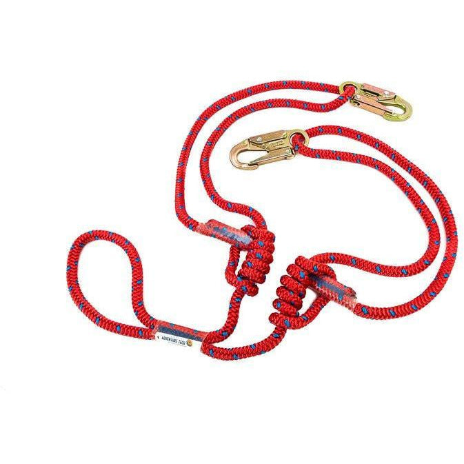 Aerial Adventure Tech EZ Adjust Y Lanyard Lobster Claws - Aerial Adventure Tech