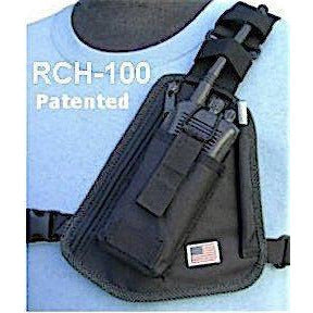 Holsterguy Radio Chest Harness with Pouch - Aerial Adventure Tech