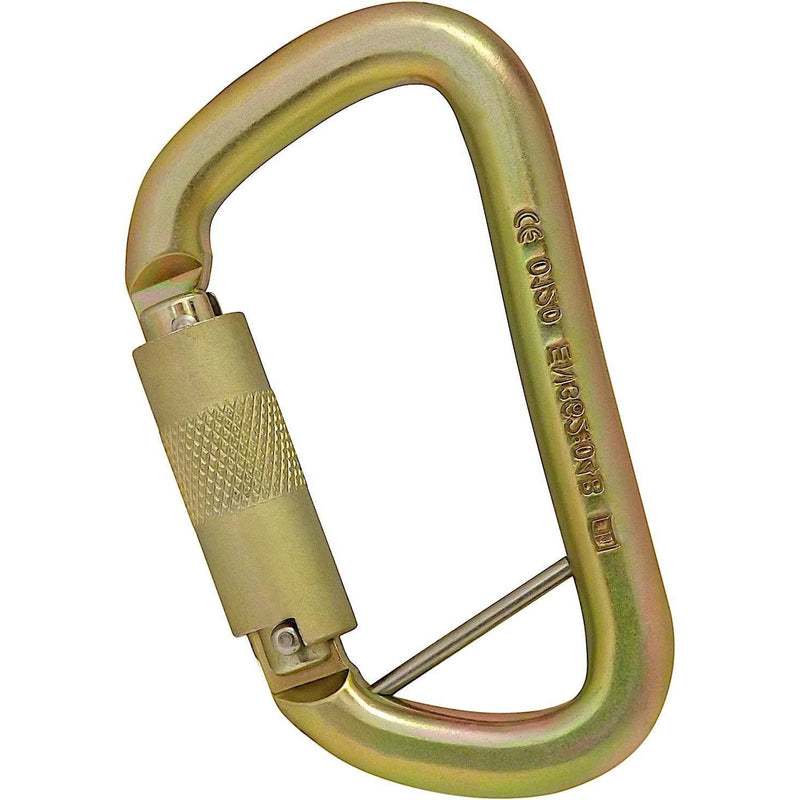 ISC Steel Offset D Carabiner - Aerial Adventure Tech