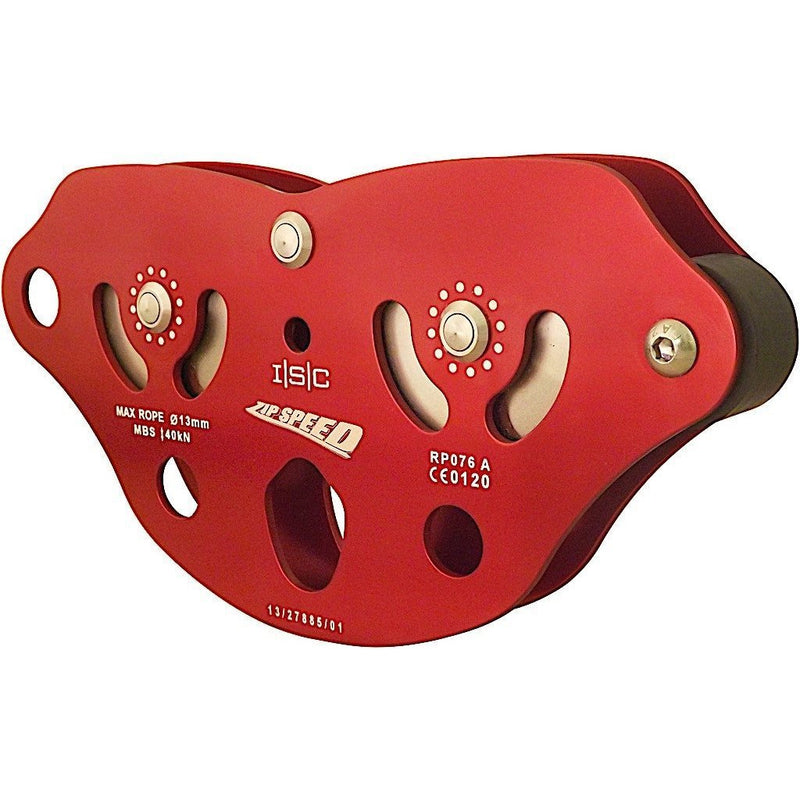 ISC Zipspeed Tandem Pulley - 3-inch Wheels - Aerial Adventure Tech