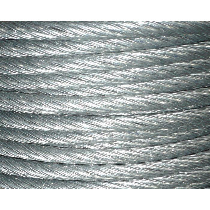 KOALA Equipment 6x26 Galvanized IWRC Wire Rope - 12mm - Aerial Adventure Tech