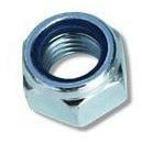 KOALA Equipment Zinc Plated Nylon Insert Bolt Nut 12mm (0.47 Inch) - Aerial Adventure Tech