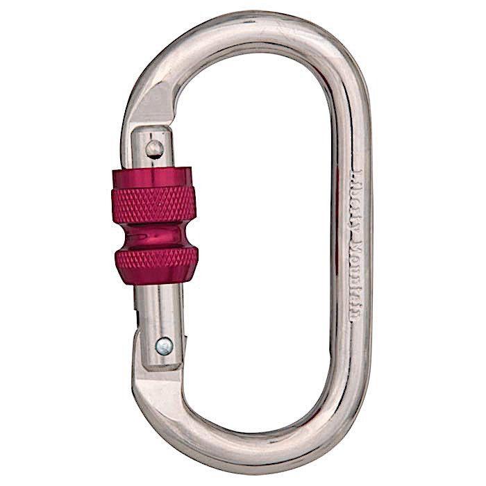 Liberty Mountain Classic Steel Oval Carabiner - Aerial Adventure Tech