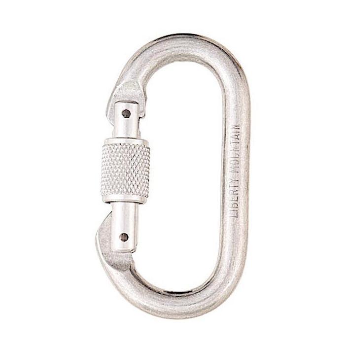Liberty Mountain Oval Carabiner - Aerial Adventure Tech