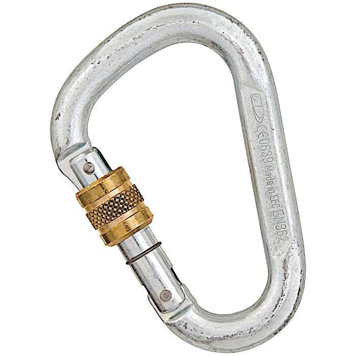 Liberty Mountain Steel HMS Screw Gate Carabiner - Aerial Adventure Tech