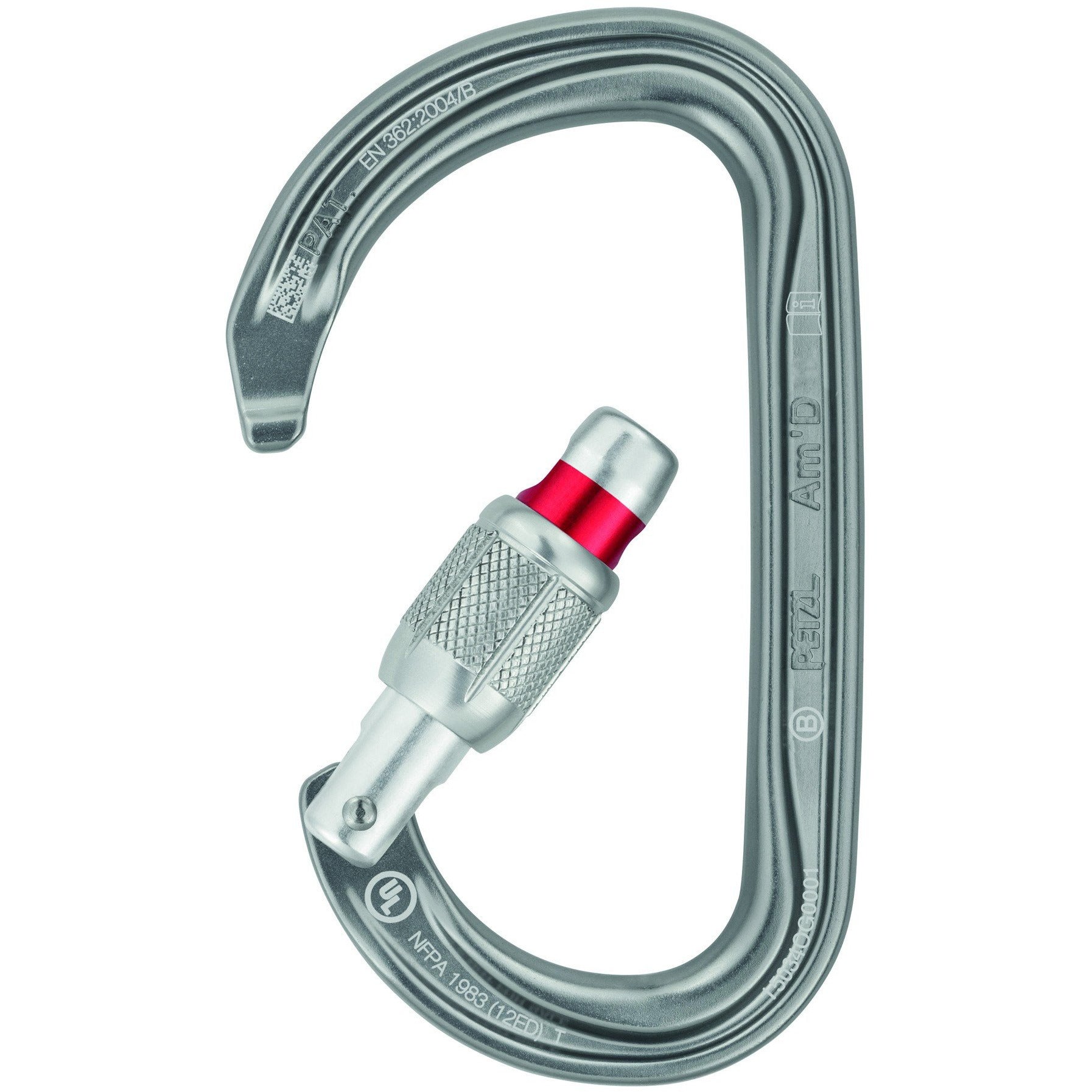 Rock Climbing Vs Attache Petzl Sm'D Carabiner - Versatile, Lightweight, Compact, D-Shaped Locking Carabiner For Rock And Ice Climbing Mousqueton Escalade Climbing Carabiner