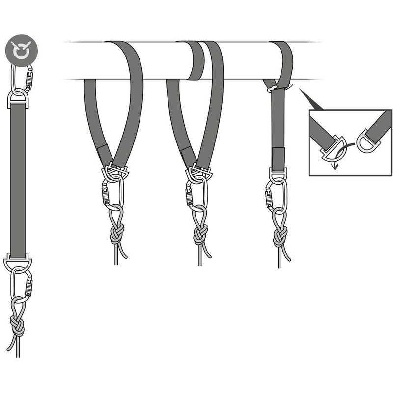 Petzl Connexion Fixe Anchor - Aerial Adventure Tech