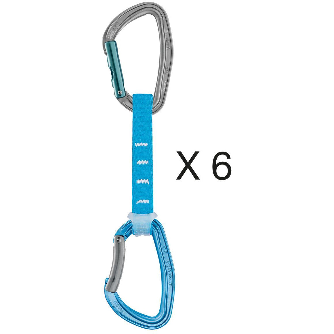 Petzl Djinn Axess Quickdraw - 6 Pack - Aerial Adventure Tech