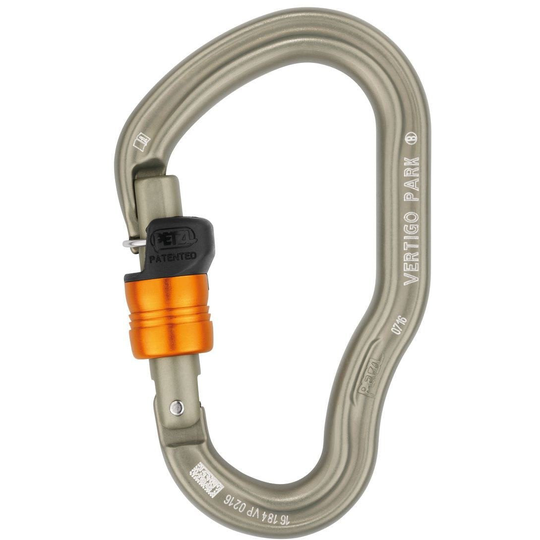 Petzl Vertigo Wire-Lock Park Carabiner - Aerial Adventure Tech